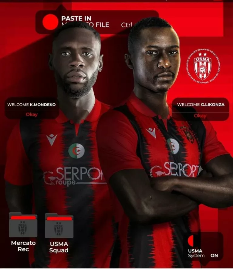 Mercato : Glody Likonza et Kevin Mundeko désormais sociétaires de l’USM Alger 