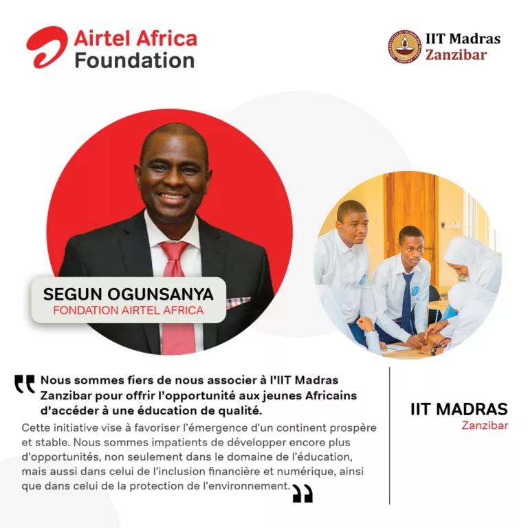 La Fondation Airtel Africa dévoile le « Programme de bourses Airtel Africa »