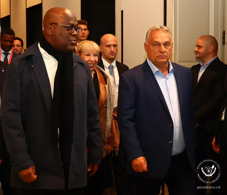 Félix Tshisekedi en Hongrie pour renforcer les liens bilatéraux